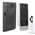thumbnail image 1 of Electronic Cabinet Lock Fingerprint Password Intelligent Card Unlock Safe AntiThief, 1 of 5