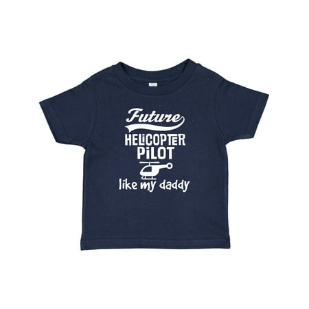

Inktastic Future Helicopter Pilot Like Daddy Gift Baby Boy T-Shirt