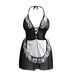 thumbnail image 5 of Lencería sexy de uniforme de camisón de encaje con tirantes sin mangas para dama de talla grande para mujer Fridja nalpqowj28930, 5 of 5