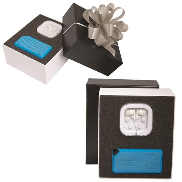 Black Label by Design for Tech Gift Box - Black / White