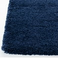 thumbnail image 4 of SAFAVIEH Milan Harlow Solid Plush Shag Area Rug, Navy, 4' x 6', 4 of 13