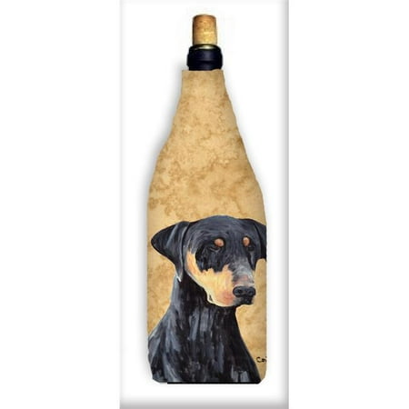 

Carolines Treasures SC9126WINEBOTTLE Doberman Wine Bottle Hugger