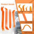 thumbnail image 3 of 4 Piece Removal Tools Door Trim Panel Tool Clip Panel Trim Removal Pry, 3 of 5