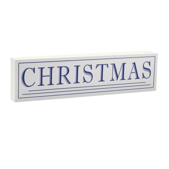 Melrose International Christmas Sign 19.5"L x 5"H MDF/Wood
