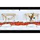 thumbnail image 2 of PolkaHome 1 piece Cheesecloth Table Runner - Cotton Cheesecloth Tablecloth -, 2 of 5