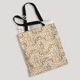 thumbnail image 2 of ABPHQTO Golden White Vintage Gold Royal Classic Baroque Canvas Bag Reusable Tote Grocery Shopping Bags Tote Bag 14x16 inch, 2 of 2