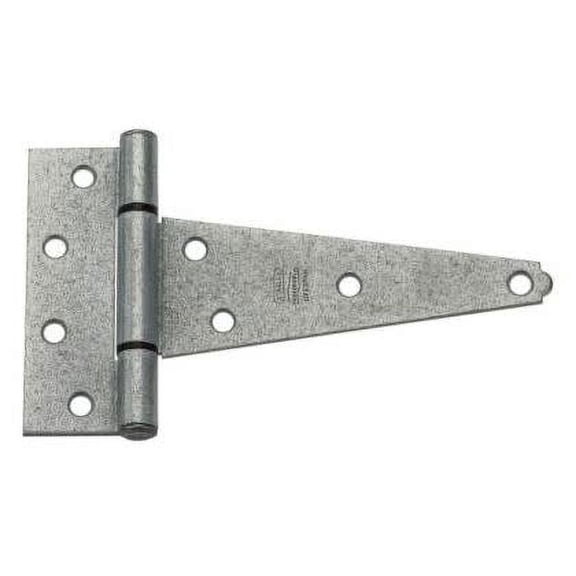 National Hardware - V286 6" Heavy Duty T-Hinges With No Screws - Boxed Loose