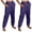 Purple, variant on CLOISE Women Sweatpants 2 Pack Baggy Fleece Joggers Soft Pull on High Waisted Elastic Bottom Trousers Pink Oversized Elastic Waist Drawstring Solid Sweatpants with Pockets Classic Sweatpants