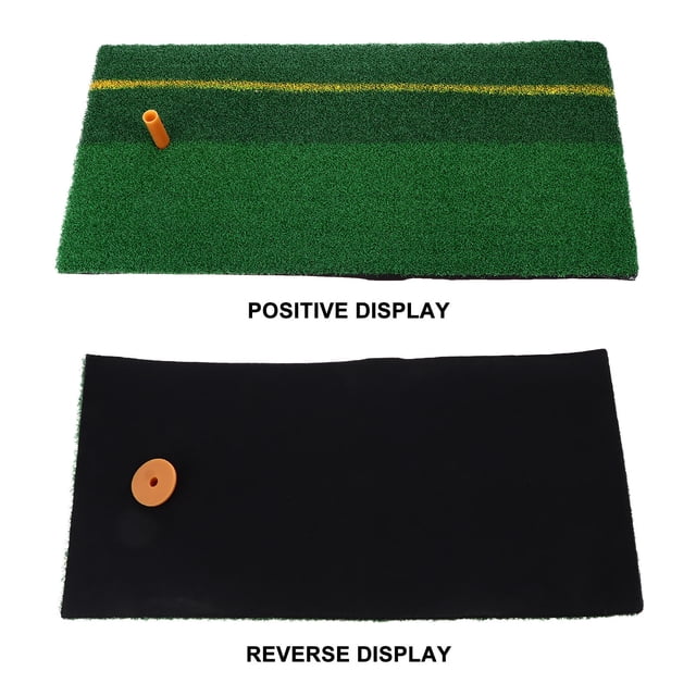 Milisten Golf Training Mats 1 Set Practice Hitting Mat Indoor Outdoor Use Driving Chipping Putting Practice Pad