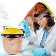 thumbnail image 4 of Pantalla Facial De Soldadura Montada En La Cabeza, Pantalla Facial De Soldadura De Buena Superficie, Salpicaduras De Líquidos Químicos De Laboratorio Para Aula, Construcción,, 4 of 8