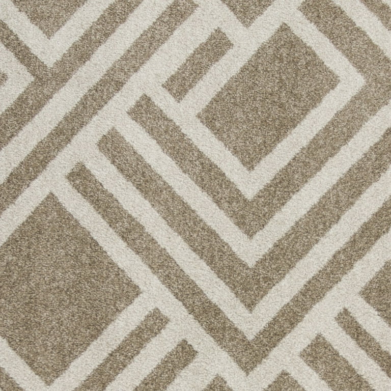 8'X11' Beige Machine Woven Uv Treated Geometric Indoor Outdoor Area Rug 8'X11' Beige Machine Woven Uv Treated Geometric Indoor Outdoor Area Rug