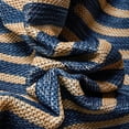thumbnail image 3 of Well Woven Alder Blue Indoor/Outdoor Stripes Circles Geometric Area Rug (5'3" x 7'3"), 3 of 7