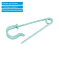 thumbnail image 4 of Uxcell Safety Pins 1.57 Inch Large Metal Sewing Pins Dark Green 12Pcs, 4 of 5