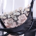 thumbnail image 5 of Levmjia Womens Spaghetti Strap Lace One Piece Lingerie Set Floral Sheer Mesh Bodysuit Adjustable Thin Straps Soft Lightweight Sleepwear Date Nights, 5 of 9
