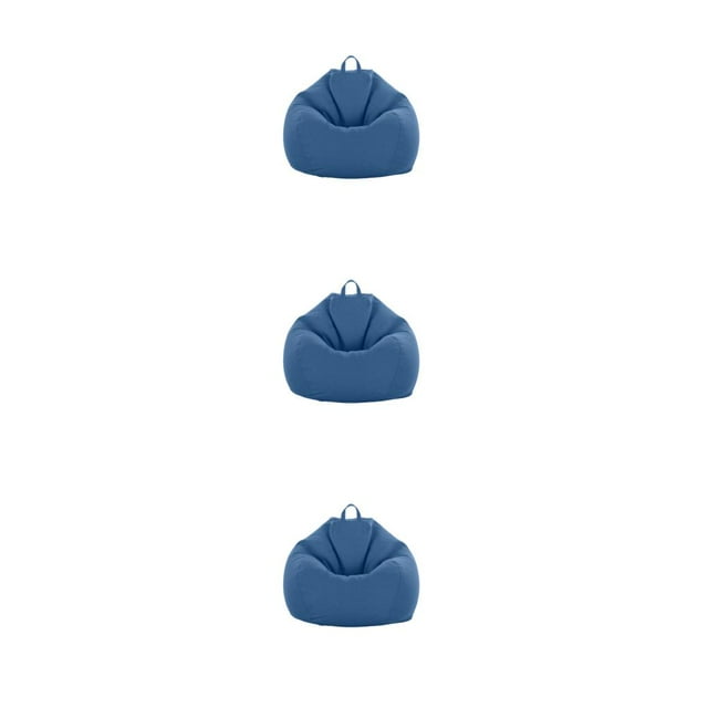 Cateissary Tumbona Beanbag de tela - Asientos cómodos y elegantes para cualquier habitación Funda para silla Sala de estar Sofá Puff Sofá Type1 NO1