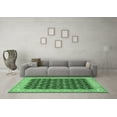thumbnail image 3 of Ahgly Company Indoor Rectangle Persian Emerald Green Traditional Area Rugs, 2' x 5', 3 of 4