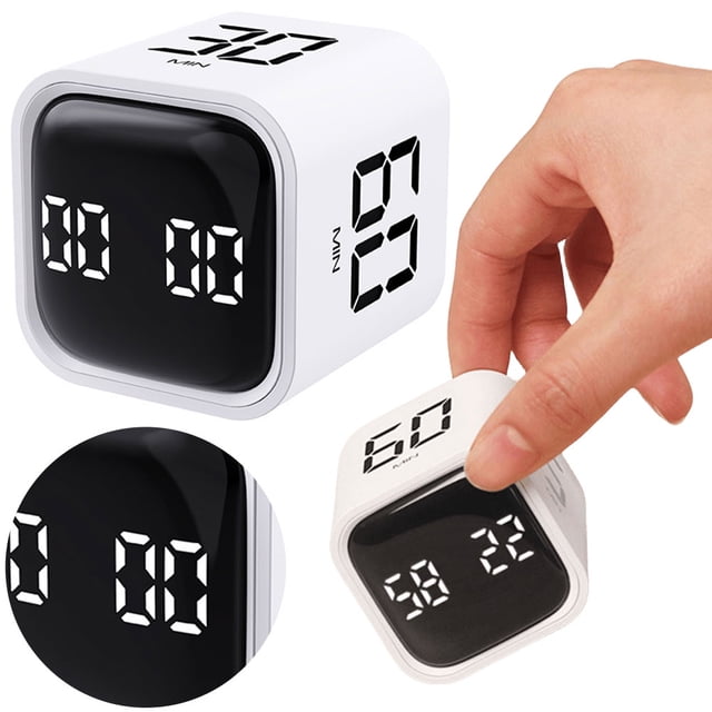 Temporizador Electrónico Mini Digital 5/10/30/60 Minutos Y Cuenta Regresiva Personalizada