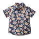 thumbnail image 2 of Odeerbi 6M-13Y Niños Camisa Hawaiana Verano Playa Camisas de Algodón Niños Blusa de Manga Corta Flor Tropical Camisa Estampada Ocio Tops, 2 of 9