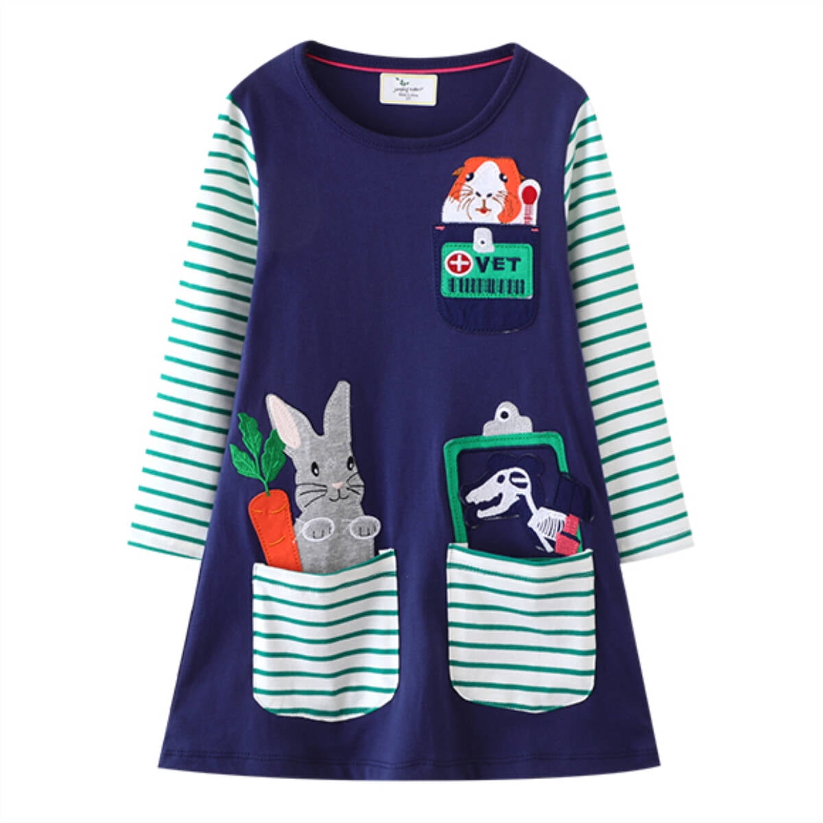 Toddler Girls Unicorn Hoodie 100% Cotton Zip-Up Sweatshirt (2T-7T)