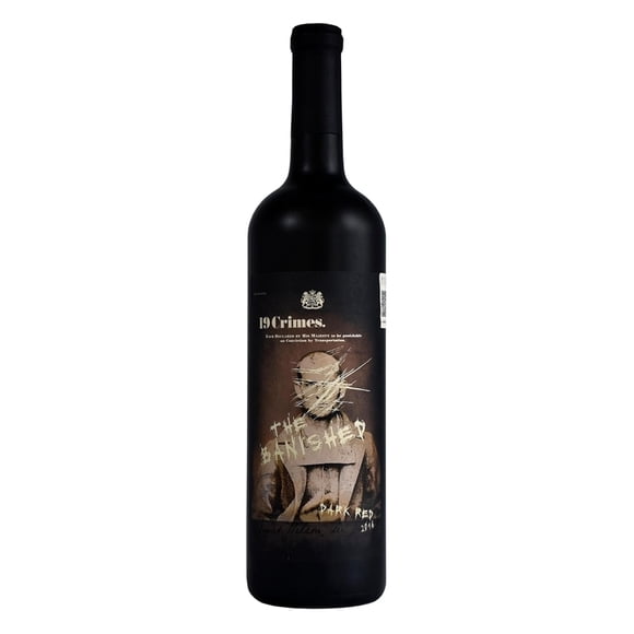 Vino Tinto 19 Crimes Dark Red The Banished 750 ml