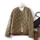 thumbnail image 1 of Chaquetas y abrigos casuales sin capucha de manga larga para mujer, chaqueta ligera de plumón, chaleco de invierno corto y ajustado de talla grande para mujer, abrigo con cremallera interna para mujer, 1 of 8