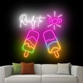 thumbnail image 3 of Handmadetneonsign Ready To Pop Neon Sign, Ice Cream Led Wall Art Decor, Ice Cream Store Wall Decor 51995, 3 of 5