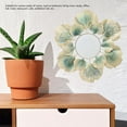 thumbnail image 4 of Espejos de Pared, Espejos Decorativos Modernos y Simples de Hoja de Ginkgo Montados en la Pared, Espejos Decorativos de Pared de Hierro Para Dormitorio, Sala de Estar, Oficina, 4 of 7