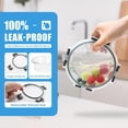 thumbnail image 3 of Juego de 12 Contenedores de Vidrio Herméticos para Alimentos GULFLIN de 390ml, 3 of 6