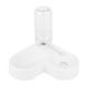 thumbnail image 1 of Ahorro de espacio Side Turn Prevención Mascotas Alimentador Automático Agua para Perros Pequeños Gatos (en forma corazón Doble Tazón Botella), 1 of 8