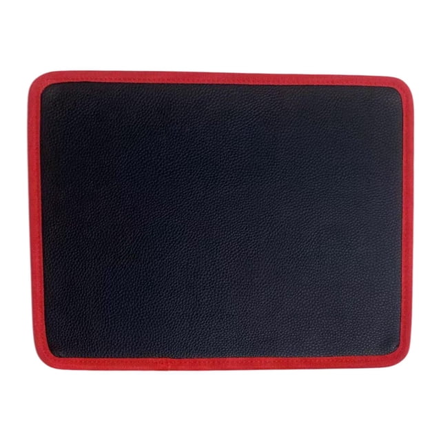 Herramienta y piezas Mat, organizador Mat Organizador de cuero resistente para cajones de herramientas Tallador de herramientas de herramientas Rojo