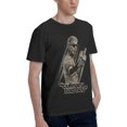 thumbnail image 2 of Anthony Bourdain Hommes Femmes Mode Décontractée Coton Manches Courtes Col Rond T-Shirts Noir, 2 of 7
