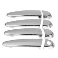 thumbnail image 3 of 8pcs Set Car Carbon Fiber Chrome Exterior Door Handle Cover Trims For F30 F35 F34 E70 E71 E84 F25 F, 3 of 4
