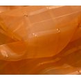 thumbnail image 6 of Wanda Box Voile 76 x 84 in. Grommet Curtain Panel Pair, Neon Orange (Set of 2), 6 of 7