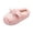 Pink, variant on Women's Fluffy Lamb Sheep Pattern House Slippers, Cute 3d Ear Animal Soft Plush Warm Fleece Closed Toe Flat Clogs Shoes With Comfort Inner Memory Foam Cushion Gift Winter,Green 5.5