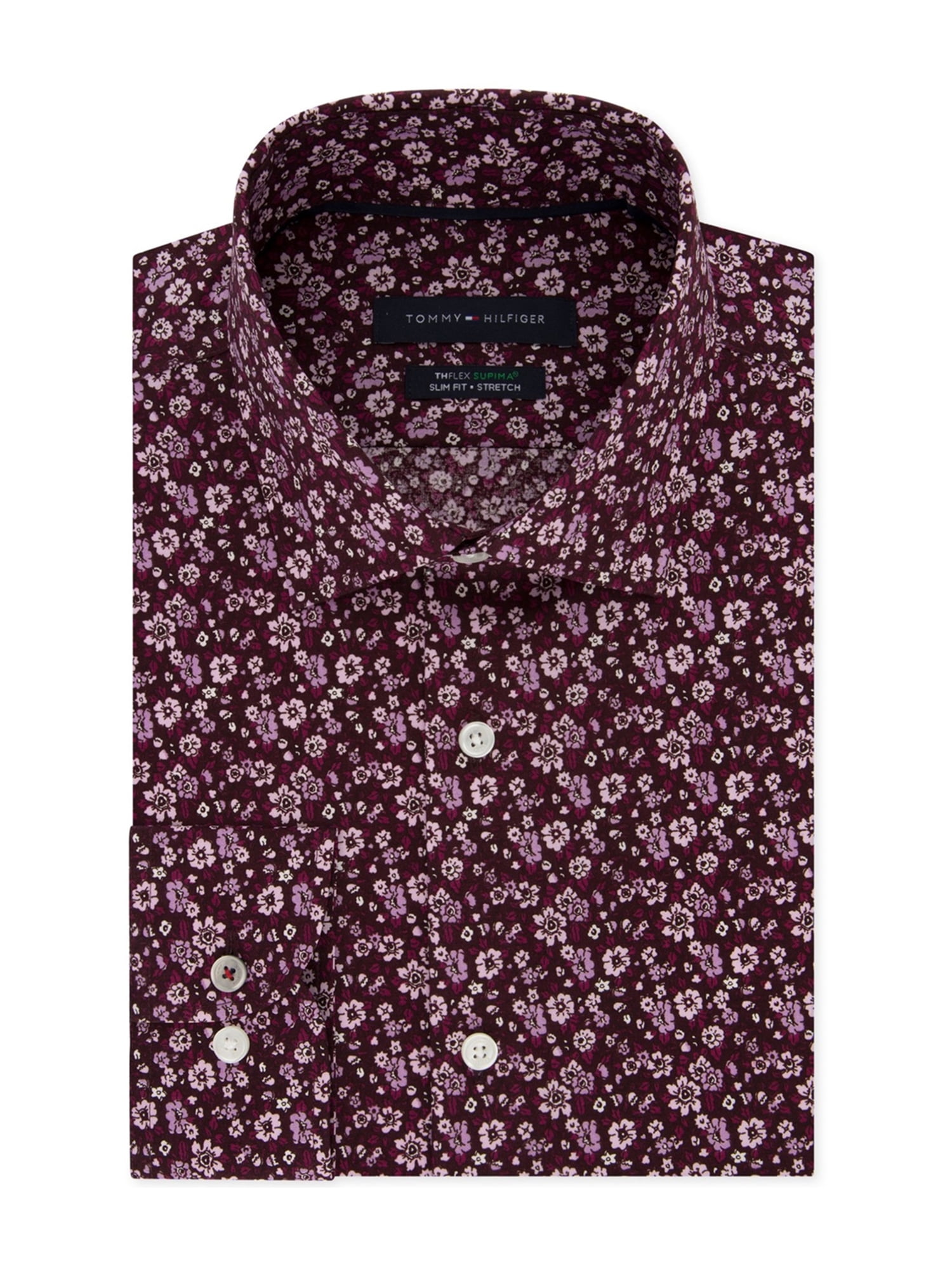 Tommy Hilfiger Mens Floral Button Up 