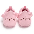 thumbnail image 2 of Seyurigaoka Daily Knitted Mouse Shape First Walkers Soft Sole Crib Shoes, 2 of 7