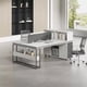 thumbnail image 2 of Computer Staff Office Desks Employee Modern Simplicity Combination Office Desks Multiple Seats Bureau Meuble Equipment QF50OD My Lux Decor Round, 2 of 16