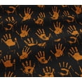 thumbnail image 4 of oneOone Cotton Jersey Mustard Yellow Fabric Handprint Skull Sewing Fabric By The Yard Printed Diy Clothing Sewing Supplies 58 Inch Wide, 4 of 4