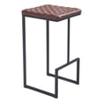 thumbnail image 2 of Element Barstool Brown, 2 of 9