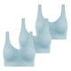 thumbnail image 3 of Ahorros de verano | Sujetadores Sentuca de 3 piezas para mujer, sin aros, transpirables y cómodos, con fruncido., 3 of 8