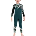 thumbnail image 1 of Pantalones largos de manga larga a prueba de desgaste resistentes a prueba de desgaste Trabajos de erupción de neoprófonos para niños y niñas Surfing Neopren Snorkel Trajes para niños verde oscuro tholdsy OD003682-02, 1 of 7