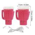 thumbnail image 3 of TIELUTT Winter Heating Warm Gloves Usb Gloves Mobile Power Computer Heating Gloves Mug Fitness Gear Exercise Bar Exercise Desk Heat Pad for Cold Weather Wrist Curl Arm Trainer, 3 of 6