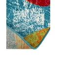 thumbnail image 6 of Unique Loom Lyon Collection Area Rug - Sydney (8' Round Blue/Black), 6 of 6