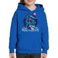 thumbnail image 3 of Awkward Styles Halloween Hoodies for Kids Witch on Dinosaur Hooded Youth Sweatshirt, 3 of 5