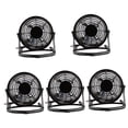 thumbnail image 4 of CHOK 5pcs Mini Desk Fan USB Powered Desktop Fan Portable Personal Air Circulator Fan for Desktop, 4 of 8