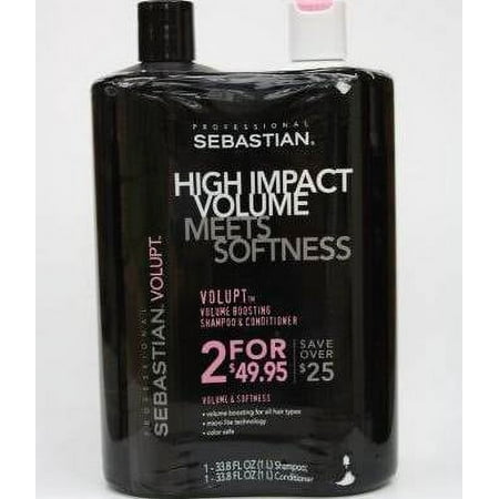 Sebastian Volupt Shampoo and Conditioner Liter Duo