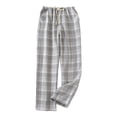 thumbnail image 1 of Pyjama Assorti pour Femmes Pantalon Pyjama Assorti pour Femmes Élégant à Carreaux Jambe Droite Pyjama Assorti 2024, 1 of 3