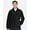 Black, variant on Harriton M990T Men's Tall Full-Zip Fleece-Black-XLT