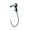 Black, variant on Eagle Claw WBHPV116-3 Pro V 1/16oz Chart Fishing Jig Head Freshwater Lure 10pk