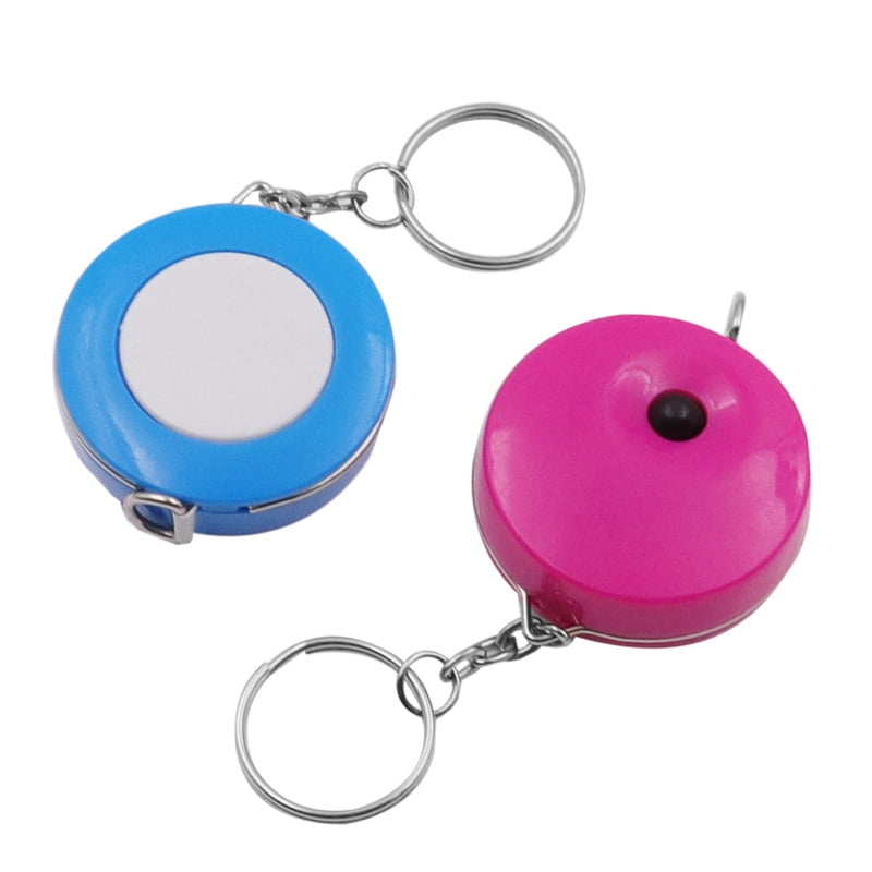 150cm 60 "Portable Retractable Ruler Tape Measures Height Children Ruler Centimeter Inch Roll Color Tape